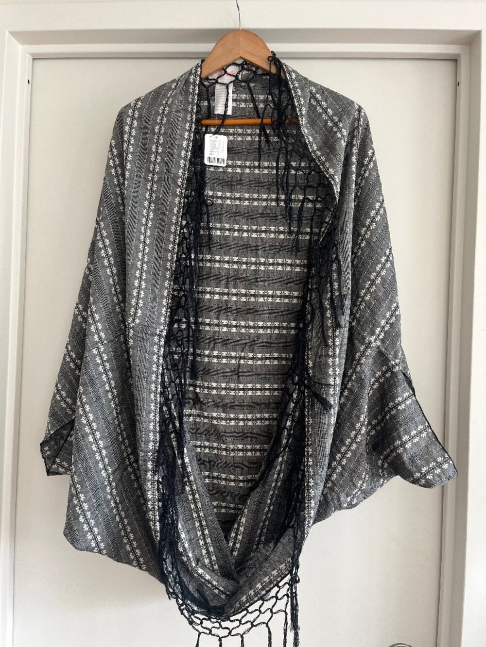Free People cover up / Shawl (with arm holes) NWT